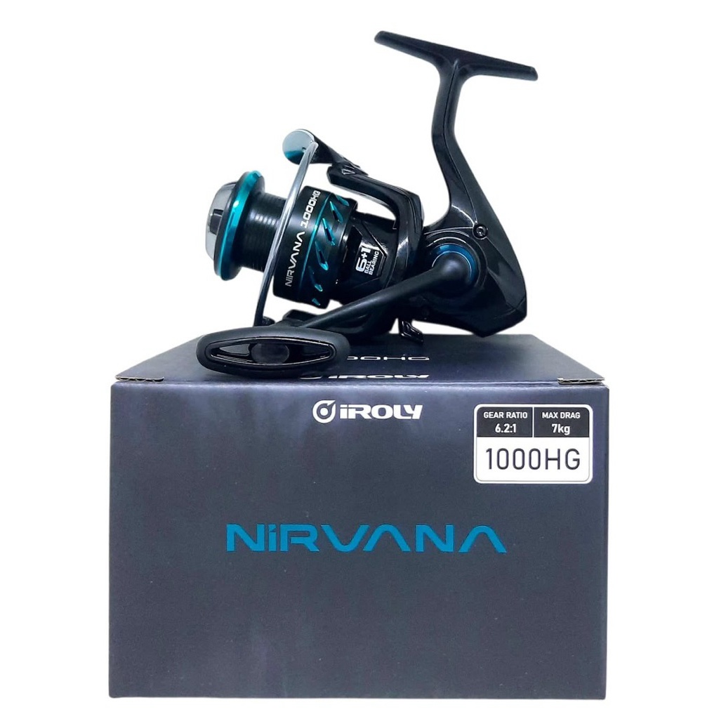 Jual Reel Iroly Nirvana Sw 1000-6000 Hg Power Handle One Peace Free ...