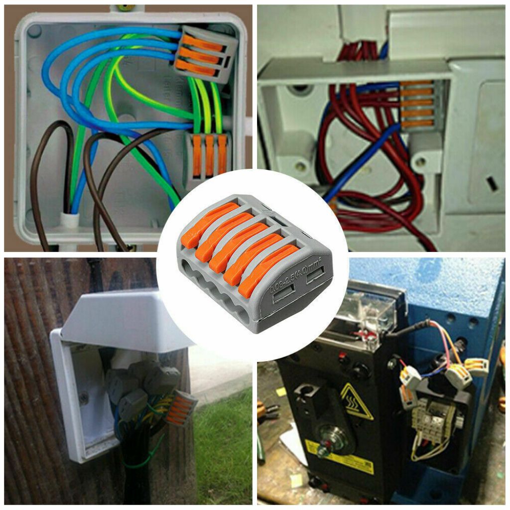Jual Terminal Sambungan Block Listrik Anti Korslet 1 Pcs PCT | Shopee ...