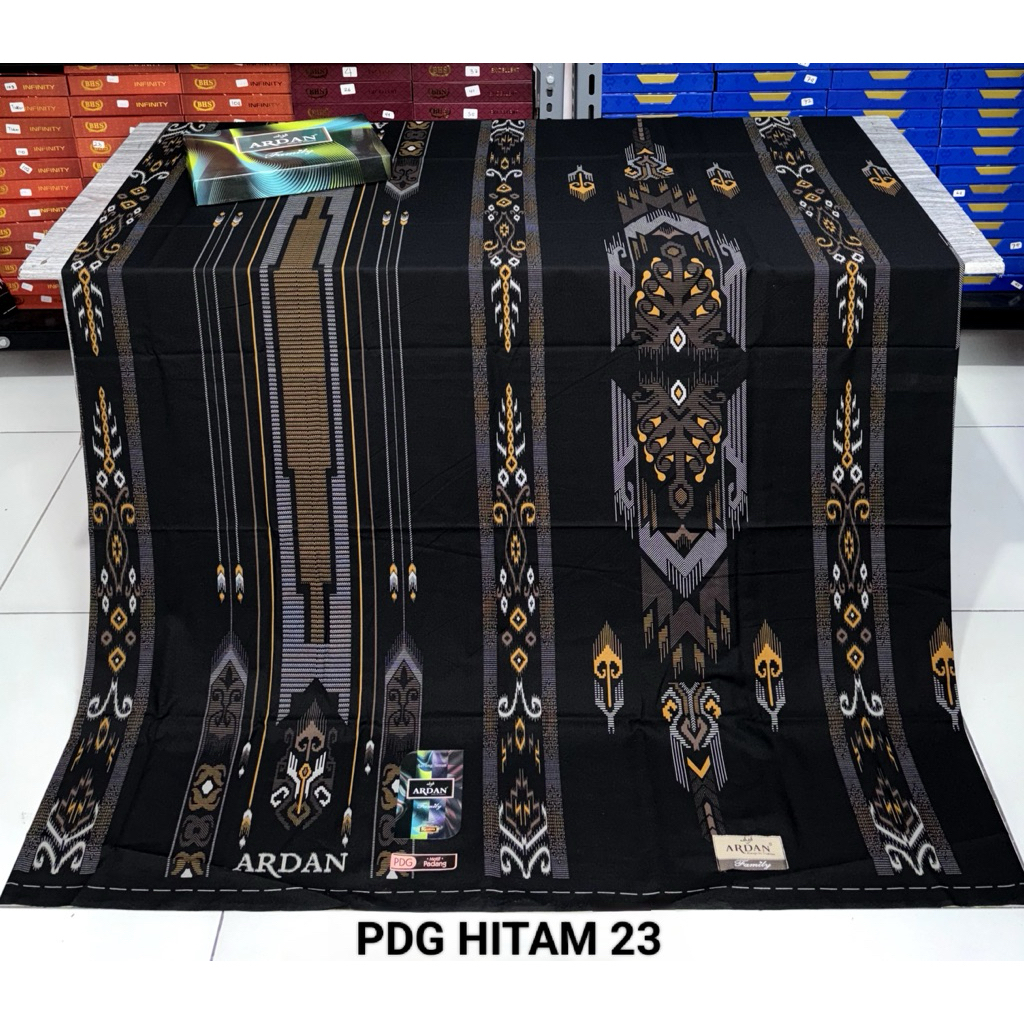 Jual Sarung ardan family gold terbaru kemasan box bahan teteron rayon ...