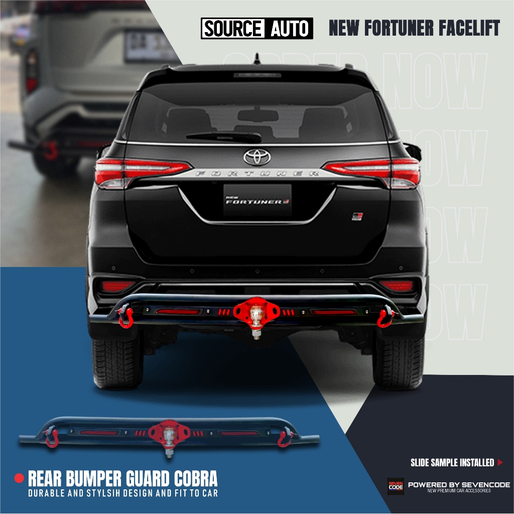 Jual REAR FULL BUMPER GUARD COBRA - TOWING PENGAMAN BELAKANG BY ...