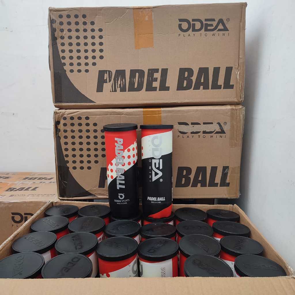 Jual ODEA Bola Padel 1 DUS isi (24 Tabung x 3 Pcs) Padell Ball Knitting ...