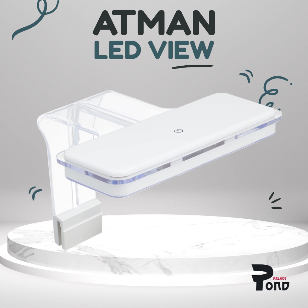 Jual Led View Akuarium Aquatic Atman CX Lampu Aquarium Aquascape ...