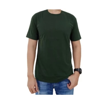 Kaos Polos Combed 24S Cotton Combed Premium Kaos Lengan Pendek Pria Wanita