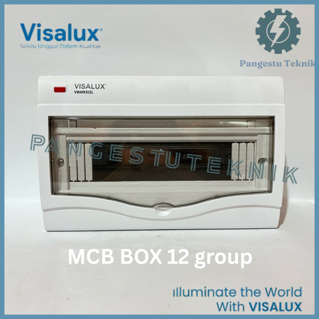 Jual Visalux Box MCB 12 GROUP Model Outbow dan Inbow / Box MCB 12 ...