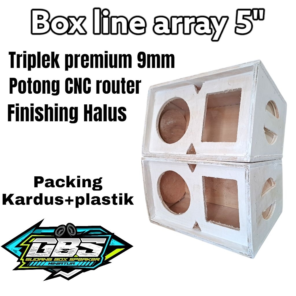 Jual Box line array 6 inc 5 inc dan 4 inc,bahan 9mm premium | Shopee ...