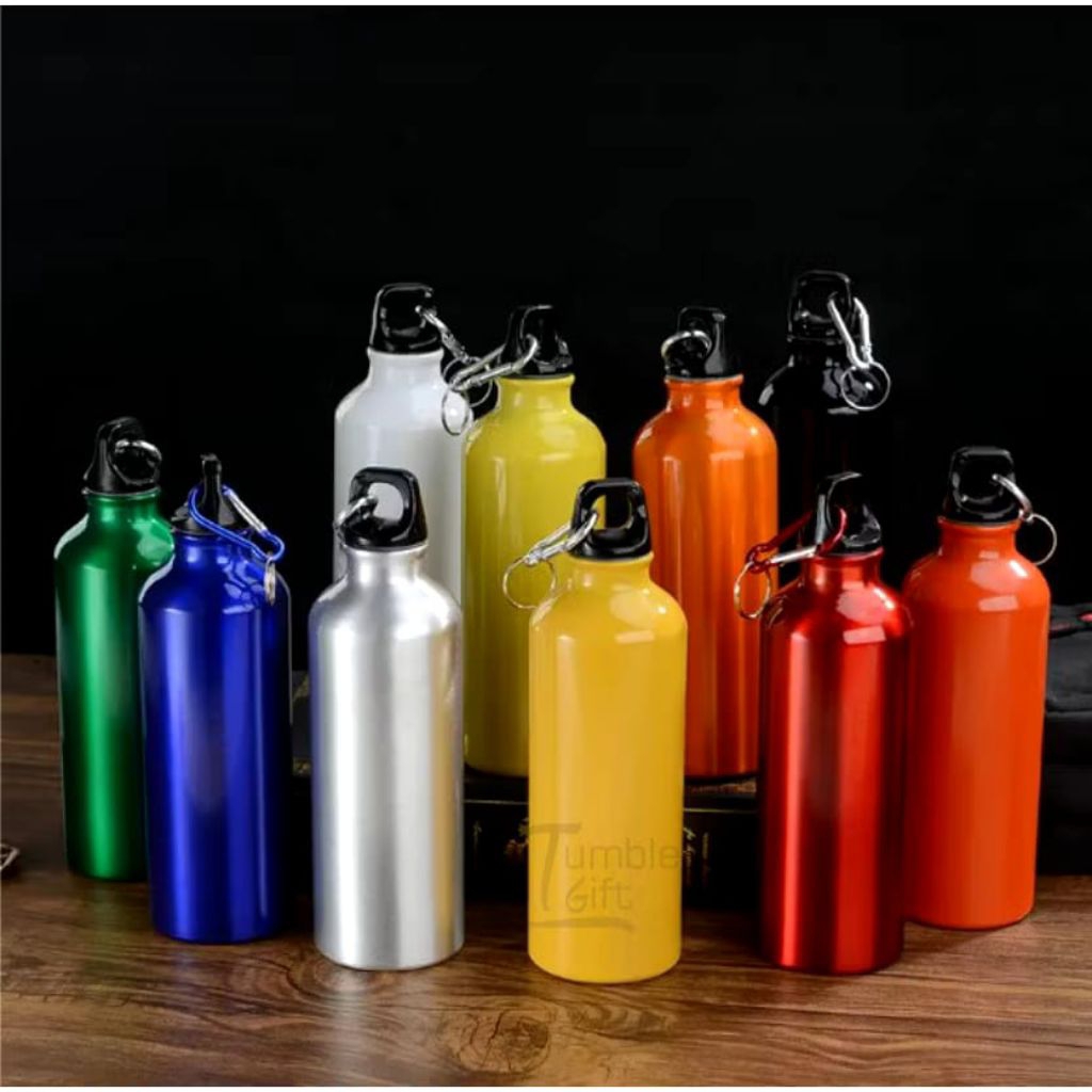 Jual Botol minum ringan dan murah Botol Sport Carabiner botol olah raga ...