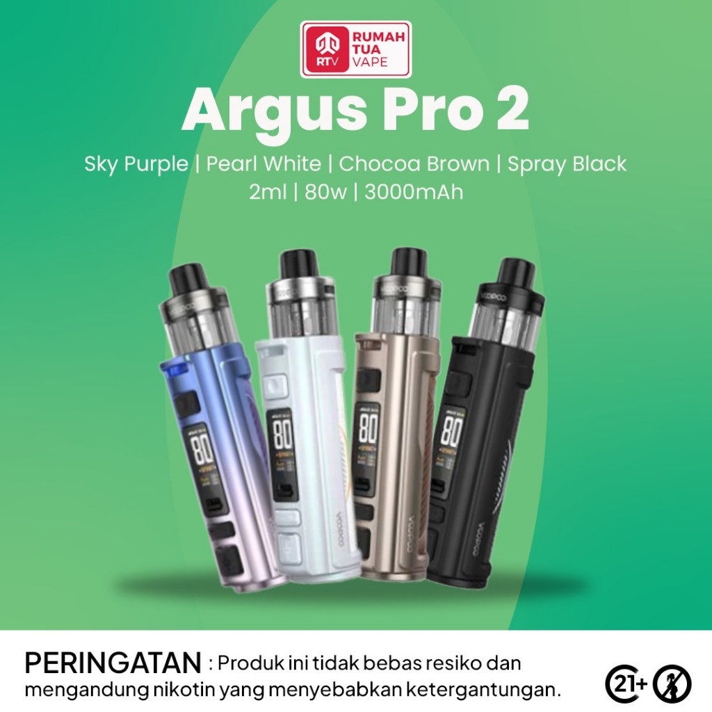 Jual ARGUS PRO 2 POD MOD KIT 80W 3000MAH 2ML | Shopee Indonesia