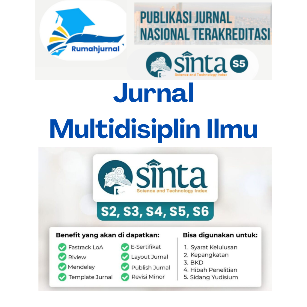 Jual Promo Paket Fastrack Publikasi Jurnal Sinta 5 Multidisiplin Ilmu ...