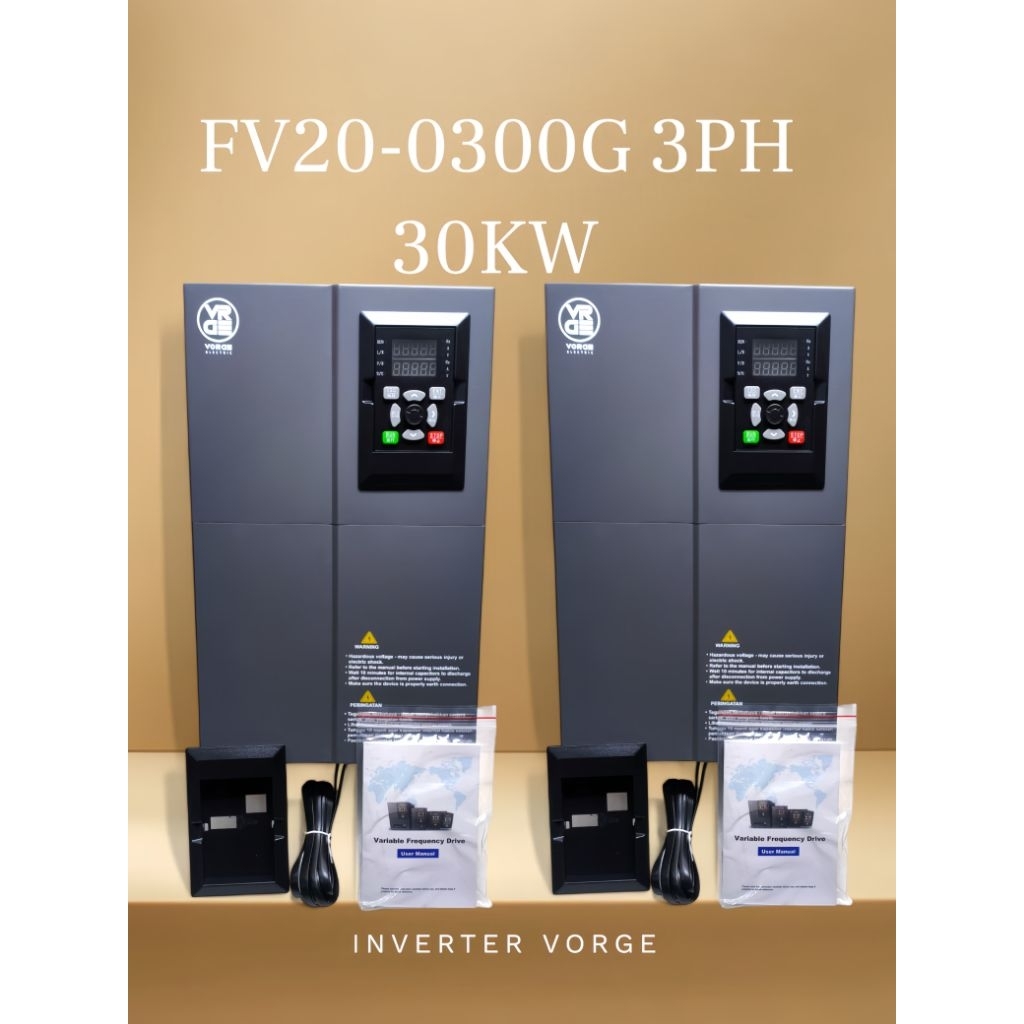 Jual Motor Inverter FV20-0300G 30KW 380V 3P Three Phase VFD Variable ...