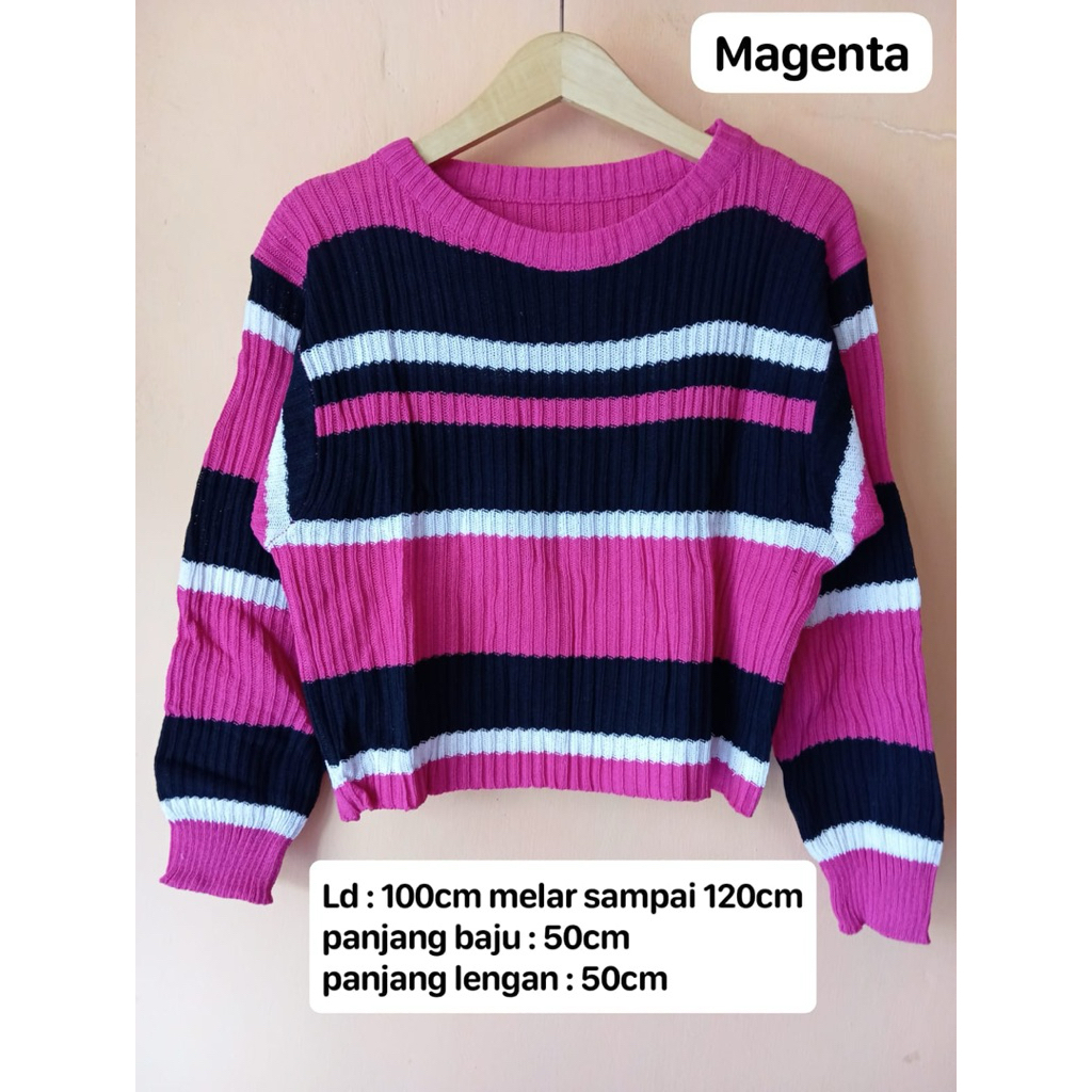 Jual Crop top Rajut | Shopee Indonesia