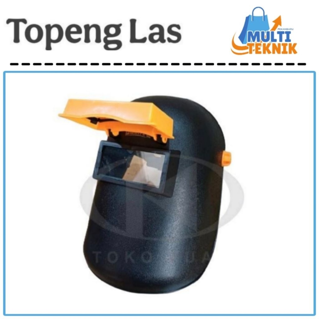 Jual Topeng Las / Kedok Las GOSAVE Face Shield Welding Topi Helmet ...