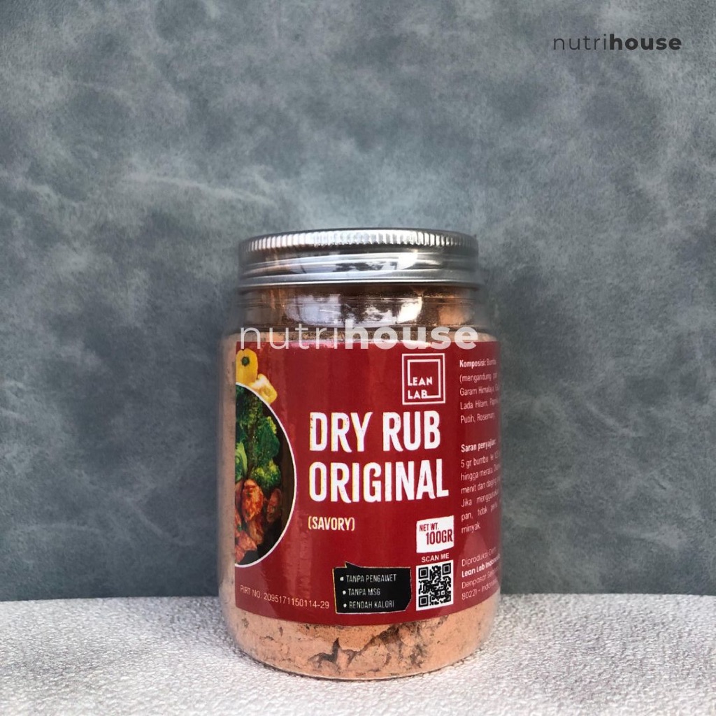 Jual Bumbu Masak Dry Rub Leanlab Marinasi Rendah Kalori 100g x2 Lean ...