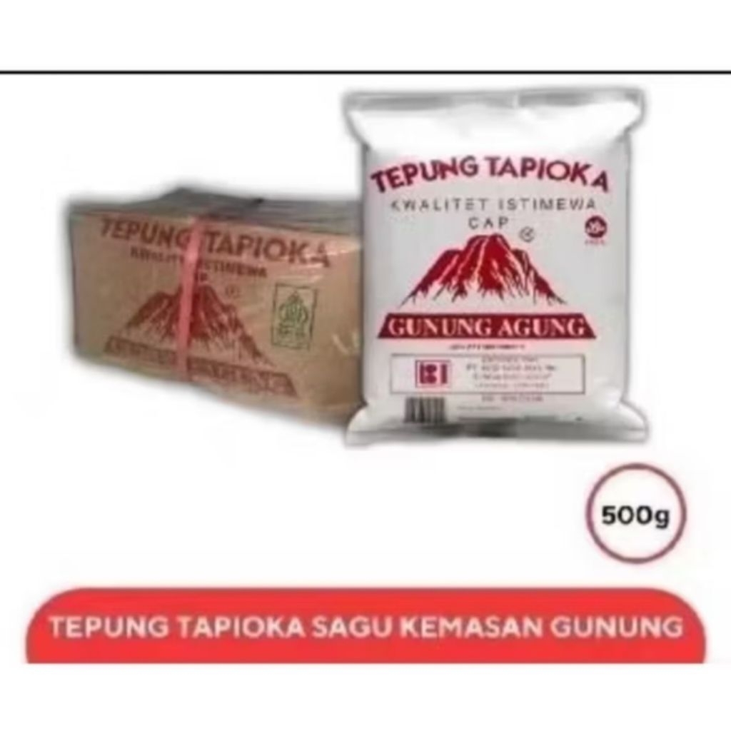 Jual TEPUNG SAGU GUNUNG AGUNG (1 KARTON ISI 20 PACK) | Shopee Indonesia