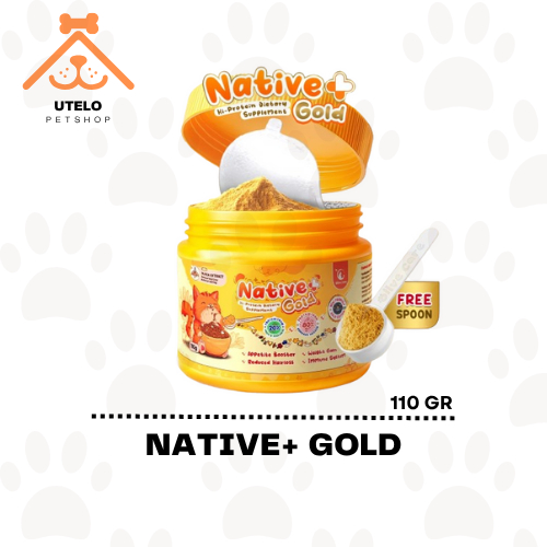 Jual Native+ Gold Olive Care Vitamin Kucing Tinggi Protein | Shopee ...