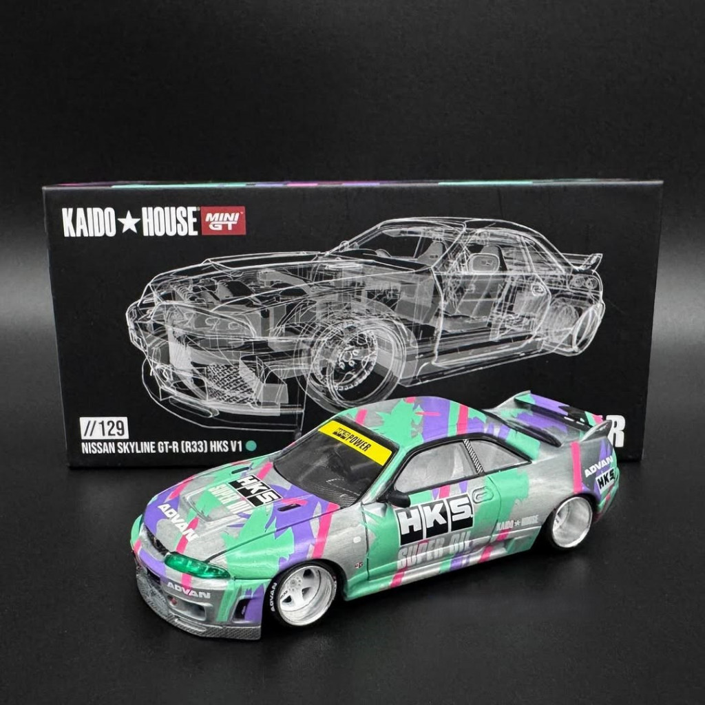 Jual Kaido House Nissan Skyline GTR R33 HKS V1 KHMG129 CHASE | Shopee ...