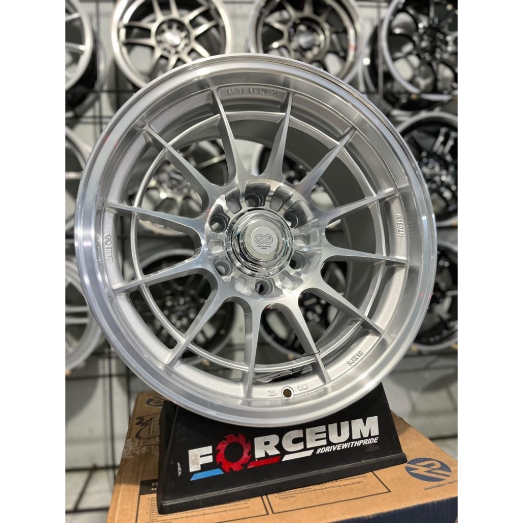 Jual velg enkei spider r18 full polish by YUSTA pcd 6x139,7 kondisi ...