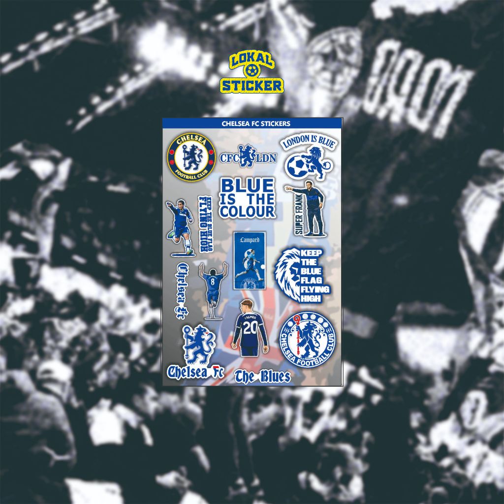 Jual Stiker Chelsea Vinyl Premium – Sticker HP, Laptop, Helm, Motor ...