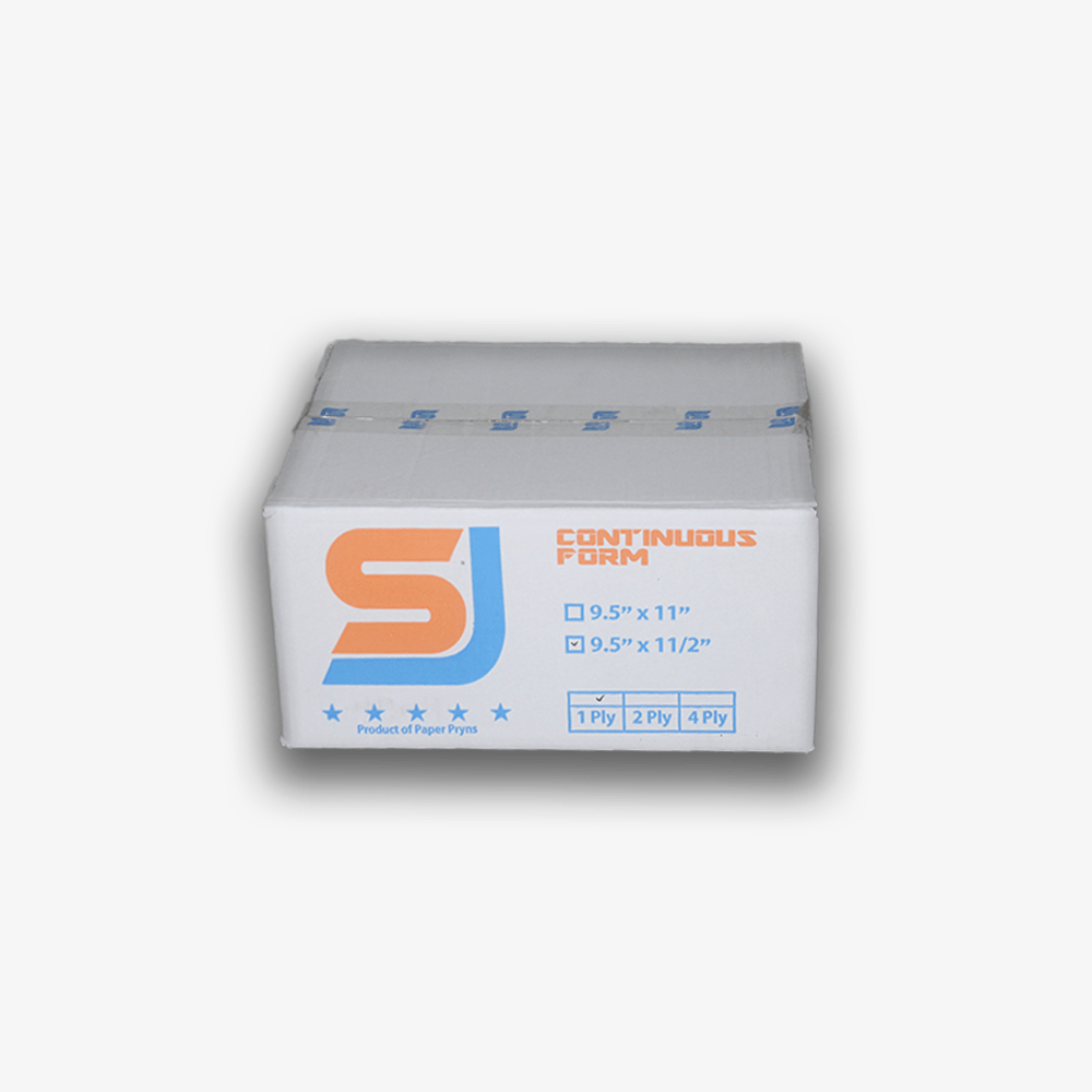 Jual CONTINUOUS FORM SJ 9.5 X 11 1 PLY BY PAPER PRINT HVS FULL BAGI 2 ...