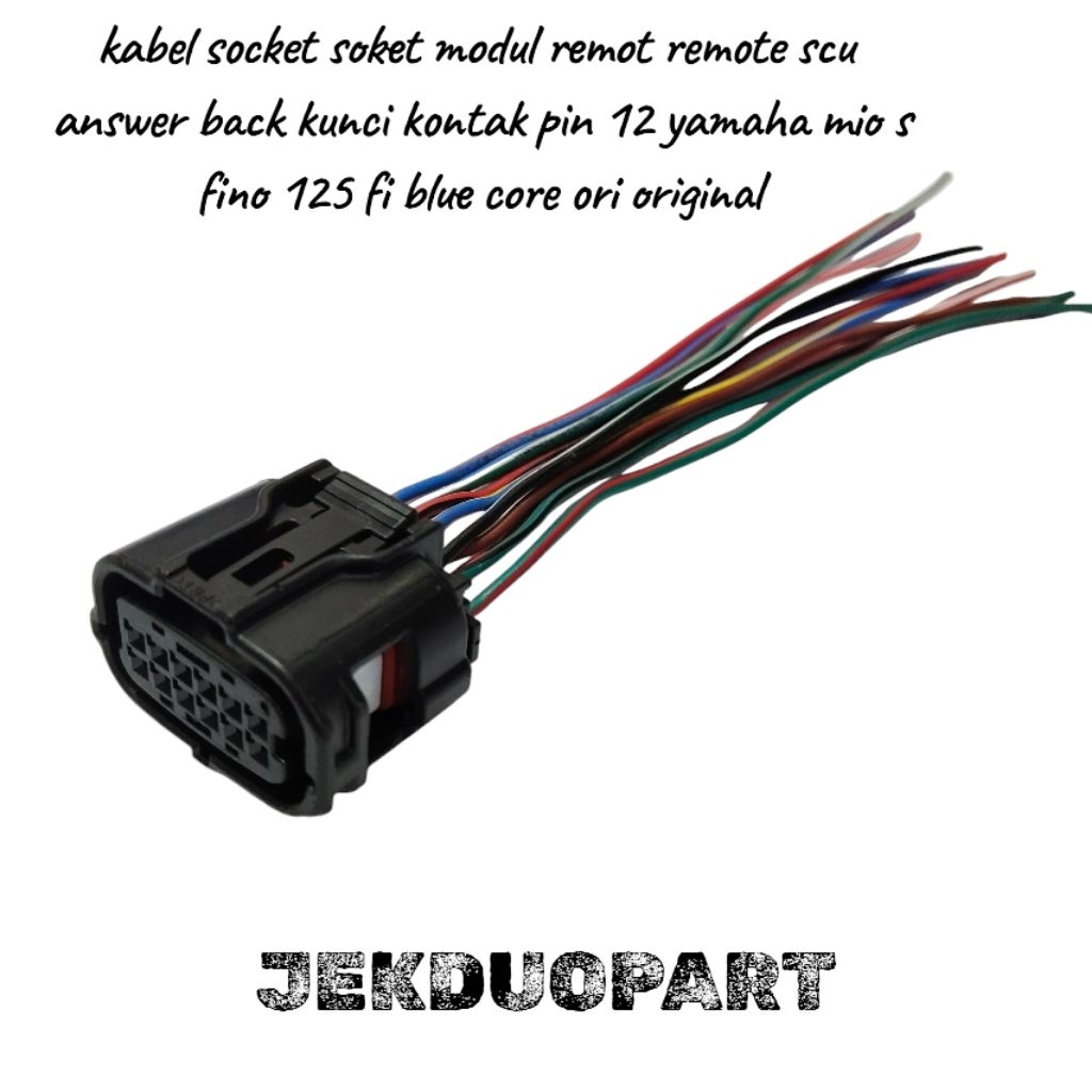 Jual kabel socket soket modul remot remote scu answer back kunci kontak ...