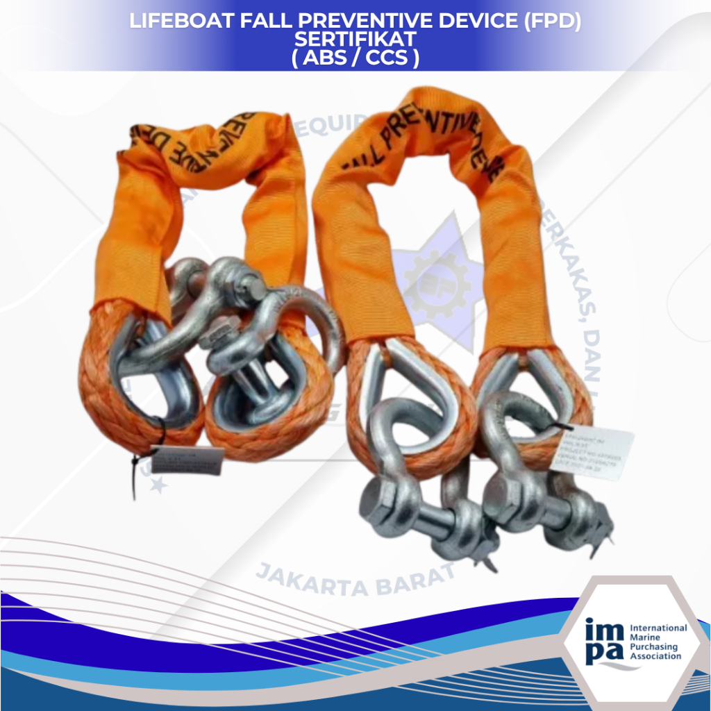 Jual Lifeboat Fall Preventive Device (FPD) sertifikat ( abs / ccs ...