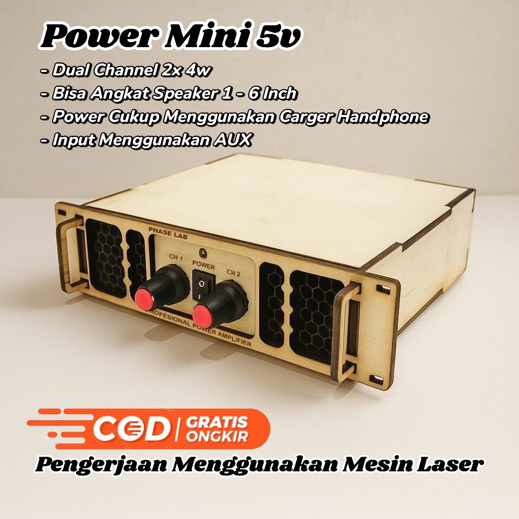 Jual Power Mini 5V PHASE LAB | Shopee Indonesia
