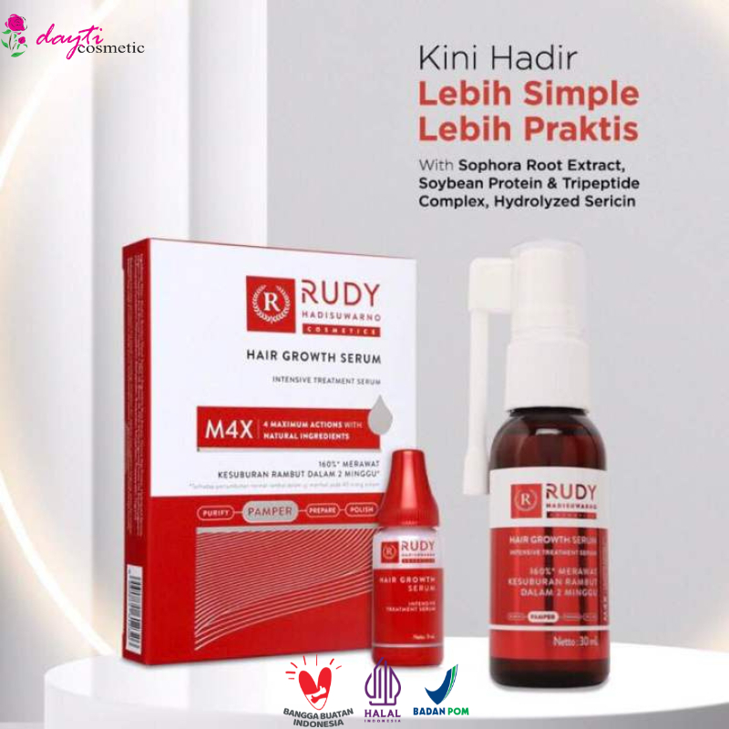 Jual Rudy Hadisuwarno Hair Growth Serum & Creambath | Shopee Indonesia