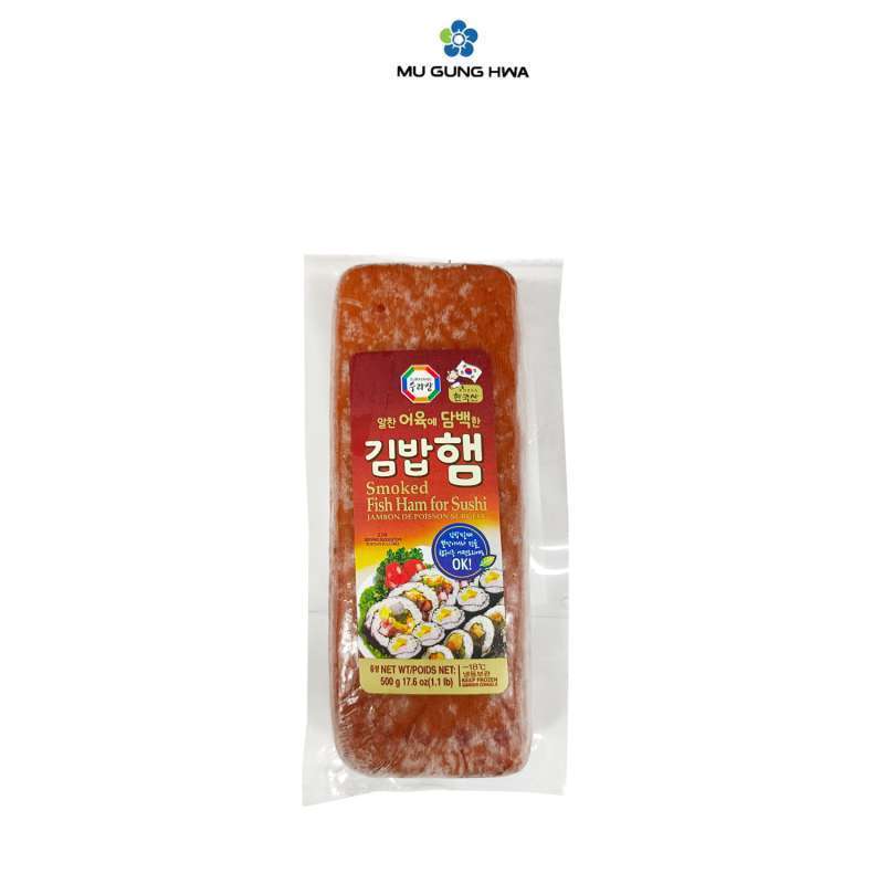 Jual Wang Surasang Frozen Smoked Fish ham (Square) For Gimbap (Gimbap ...