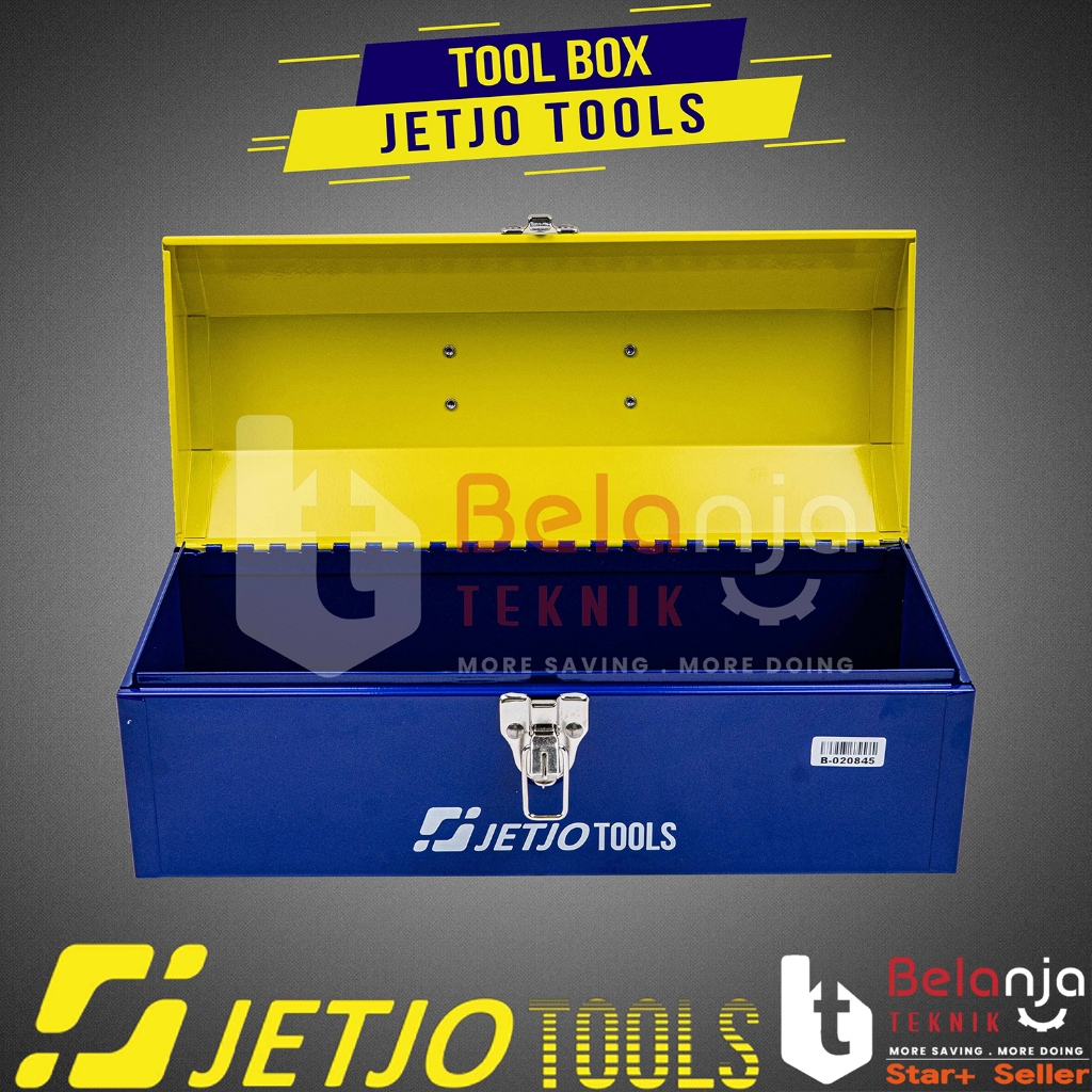 Jual JETJO TOOLS Metal Toolbox 1 Susun Tool Box Besi Kotak Tempat ...