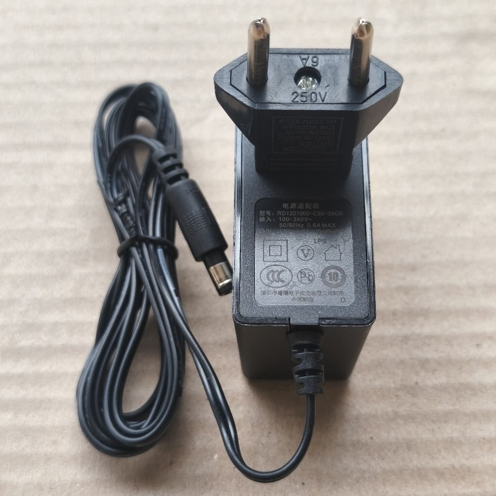Jual Adaptor 1A 12V Original Adaptor Gepeng 12V 1A ori Sesuai Gambar ...