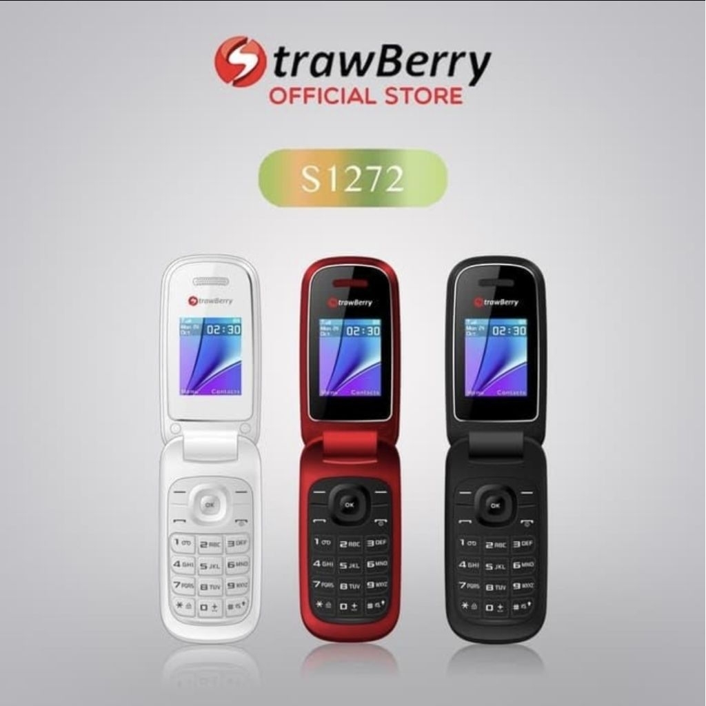 Jual HANDPHONE STRAWBERRY S1272 Model Lipat | Shopee Indonesia