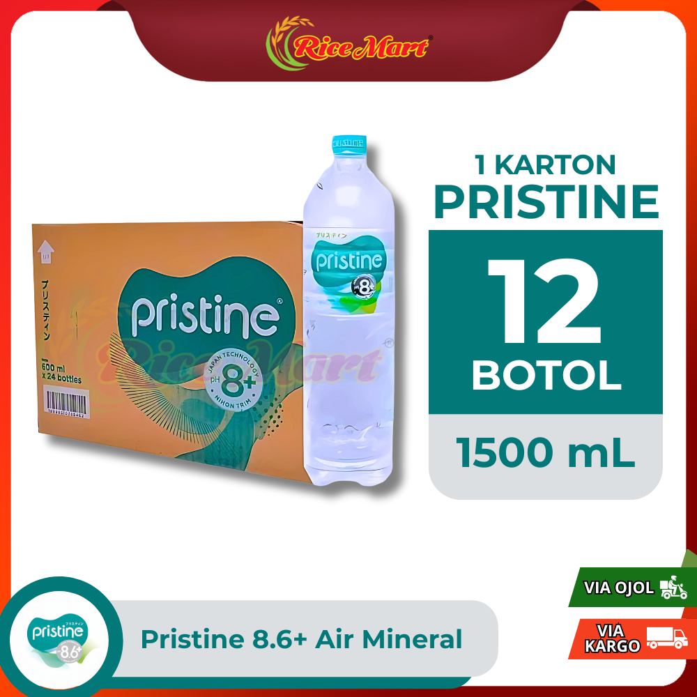 Jual Pristine 1500 ML - Air Mineral 1 Dus / Pristine 1500ml 1 dus (isi ...