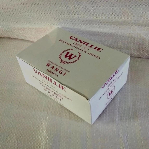 Jual Wangi Vanillie Bubuk 200g 100 Sachet 2g Per Sachet Rasa Enak ...