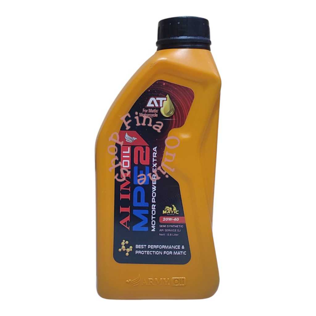 Jual AIIM Oil MPE1 / MPE2 Motor Oil 800ml | Shopee Indonesia