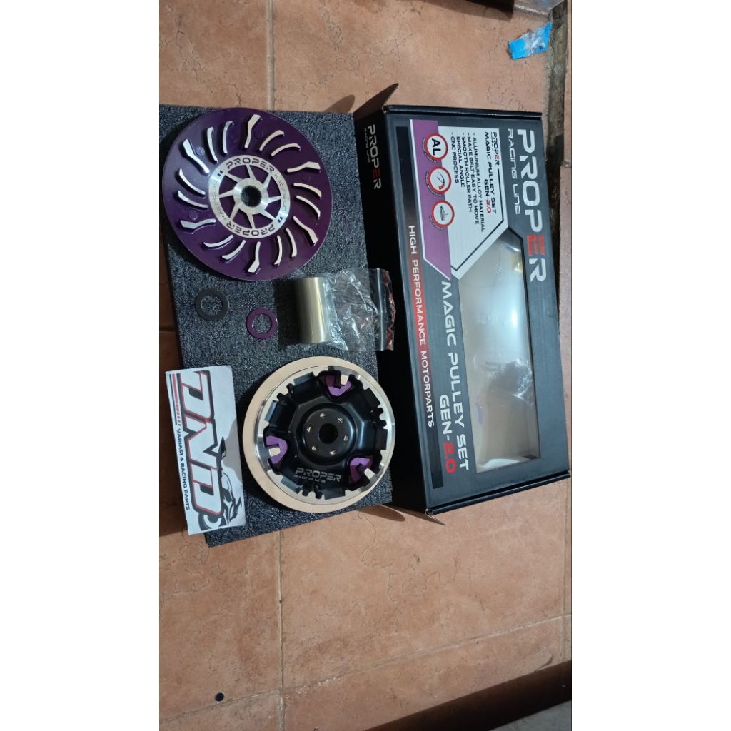 Jual PROPER Rumah roller proper magic pcx 160 gen2/Pulley set magic ...