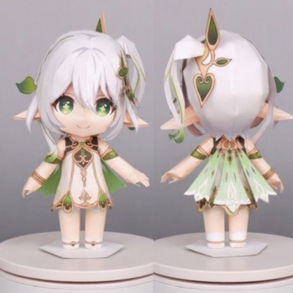 Jual Papercraft Nahida Genshin Impact | Cetak Kertas Briefcard A4 | DIY ...