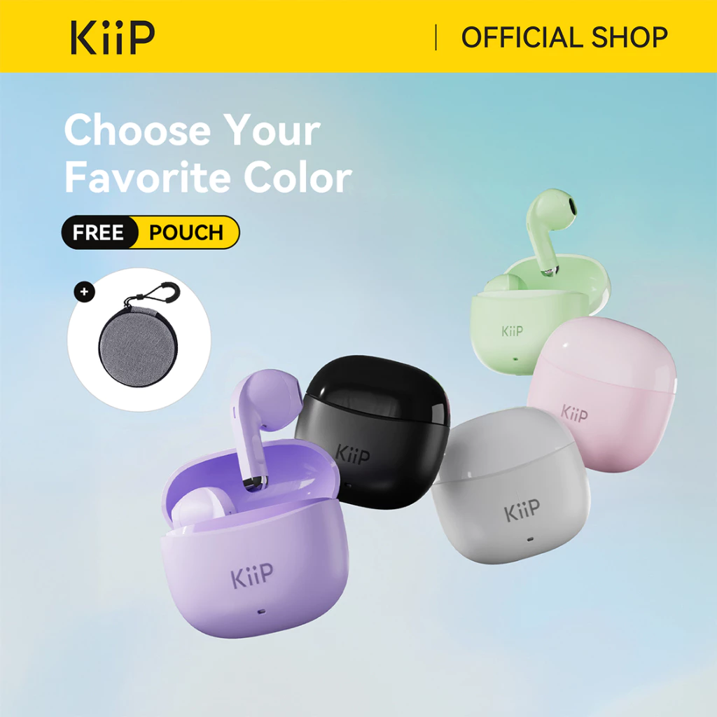 KiiP Wireless DTS2i TWS Bluetooth Headset Handsfree Earphone Wireless