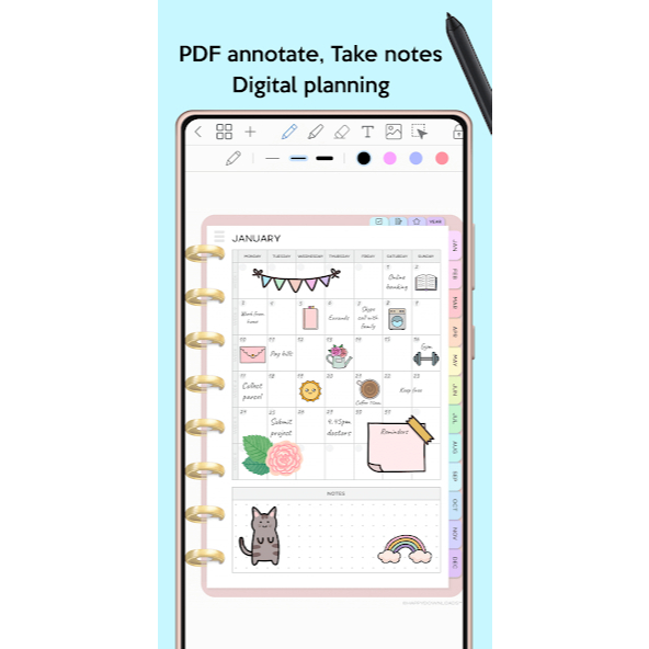 Jual Penly Android - Aplikasi jurnal dan catatan digital | Shopee Indonesia