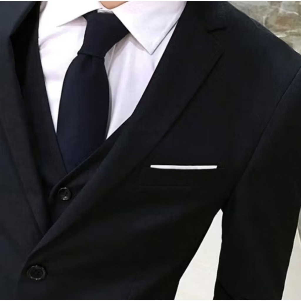 Jual Paket 2 In 1 Jas Formal dan Celana Bahan Hiqtwis premium Korea ...