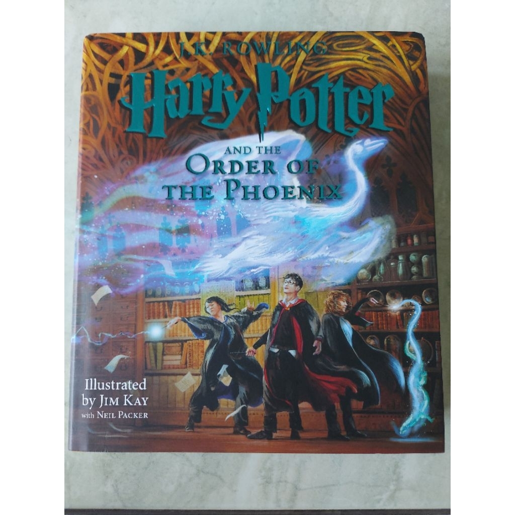 Jual harry potter and the order of the phoenix - jim kay illustrated ...