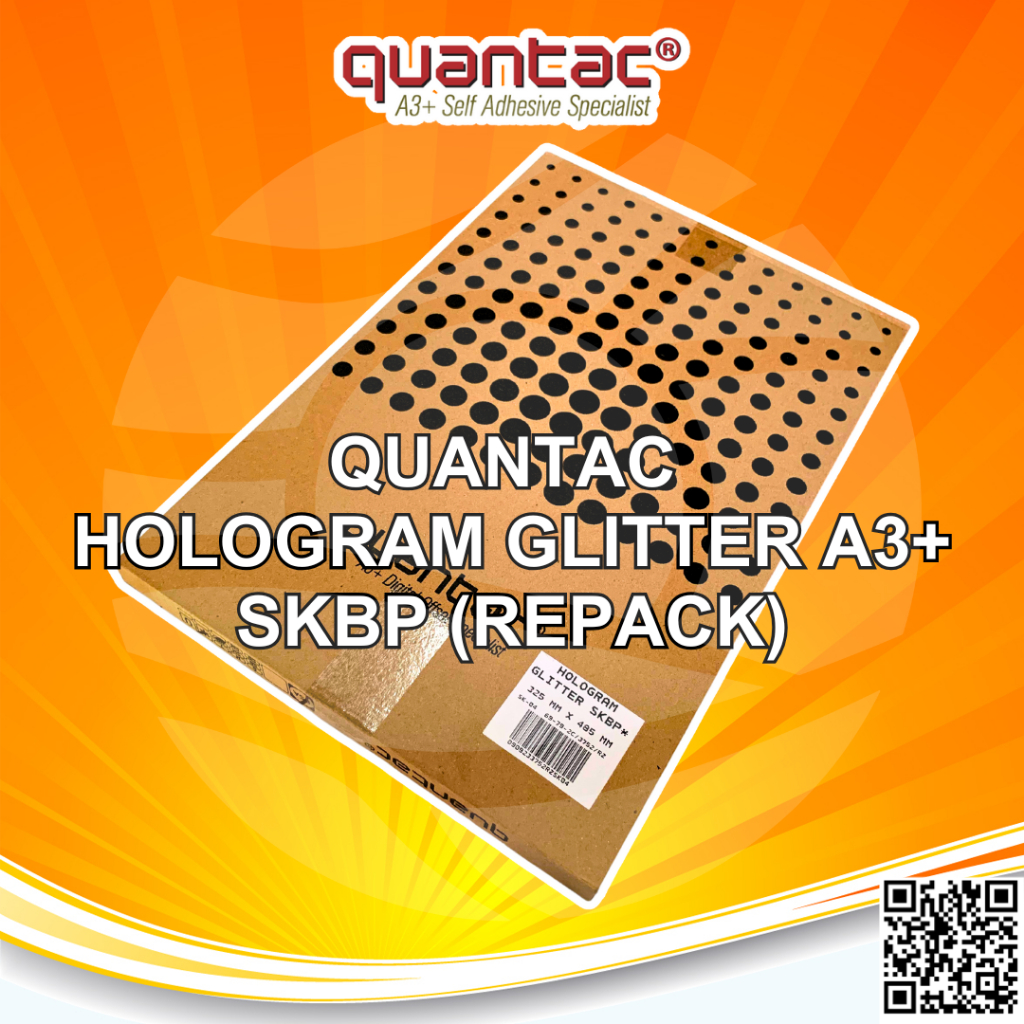 Jual Quantac Sticker Vinyl Hologram Digital Print Laser Toner ...