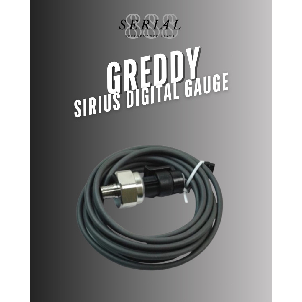 Jual greddy sirius meter digital gauge indikator universal | Shopee ...
