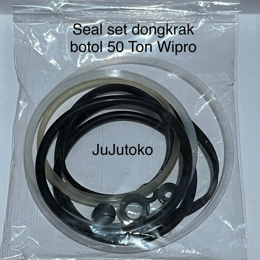 Jual spart part seal set dongkrak botol 50 Ton Wipro (11pcs) | Shopee ...