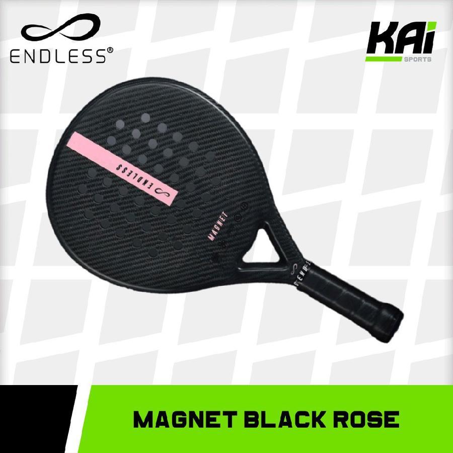 Jual Raket Padel Endless Magnet - Black Rose Pink - HANDMADE IN SPAIN ...