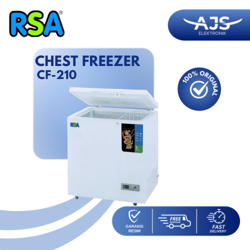 Jual Chest Freezer RSA CF-210 (210 liter) | Shopee Indonesia
