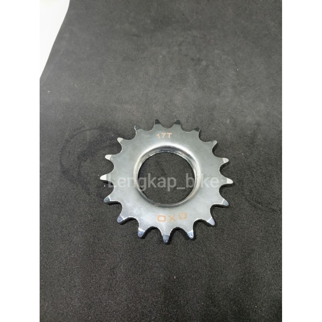 Jual COG Fixed Gear Locking Fixie 17t OXO | Shopee Indonesia