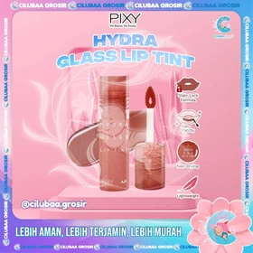 PIXY Hydra Glass Lip Tint 2.5mL Liptint Glossy Tint Shiny Gloss Longlasting