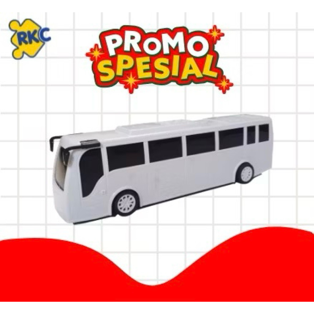Jual Miniatur Bus Polos RKC (Tinggal Modif) | Shopee Indonesia
