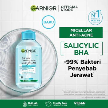 Garnier Micellar Cleansing Water Pembersih Wajah Make Up