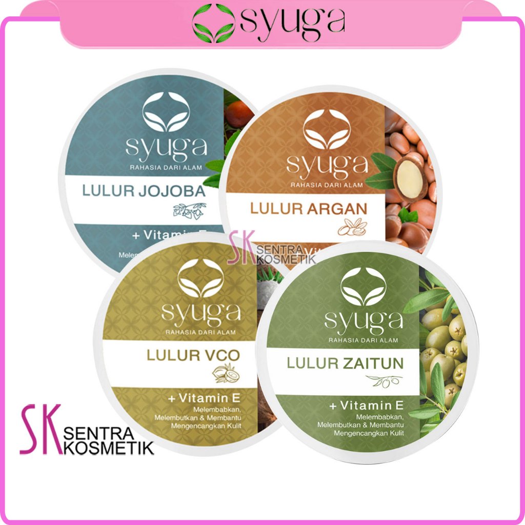 Jual SYUGA Lulur Mandi Body Scrub Mencerahkan Peeling Badan | Shopee ...