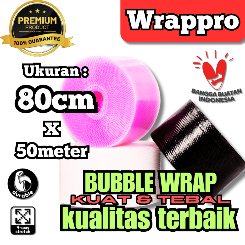 Jual Plastik Packing Bubble Wrap Tebal / Bubble Wrap Roll Premium ...